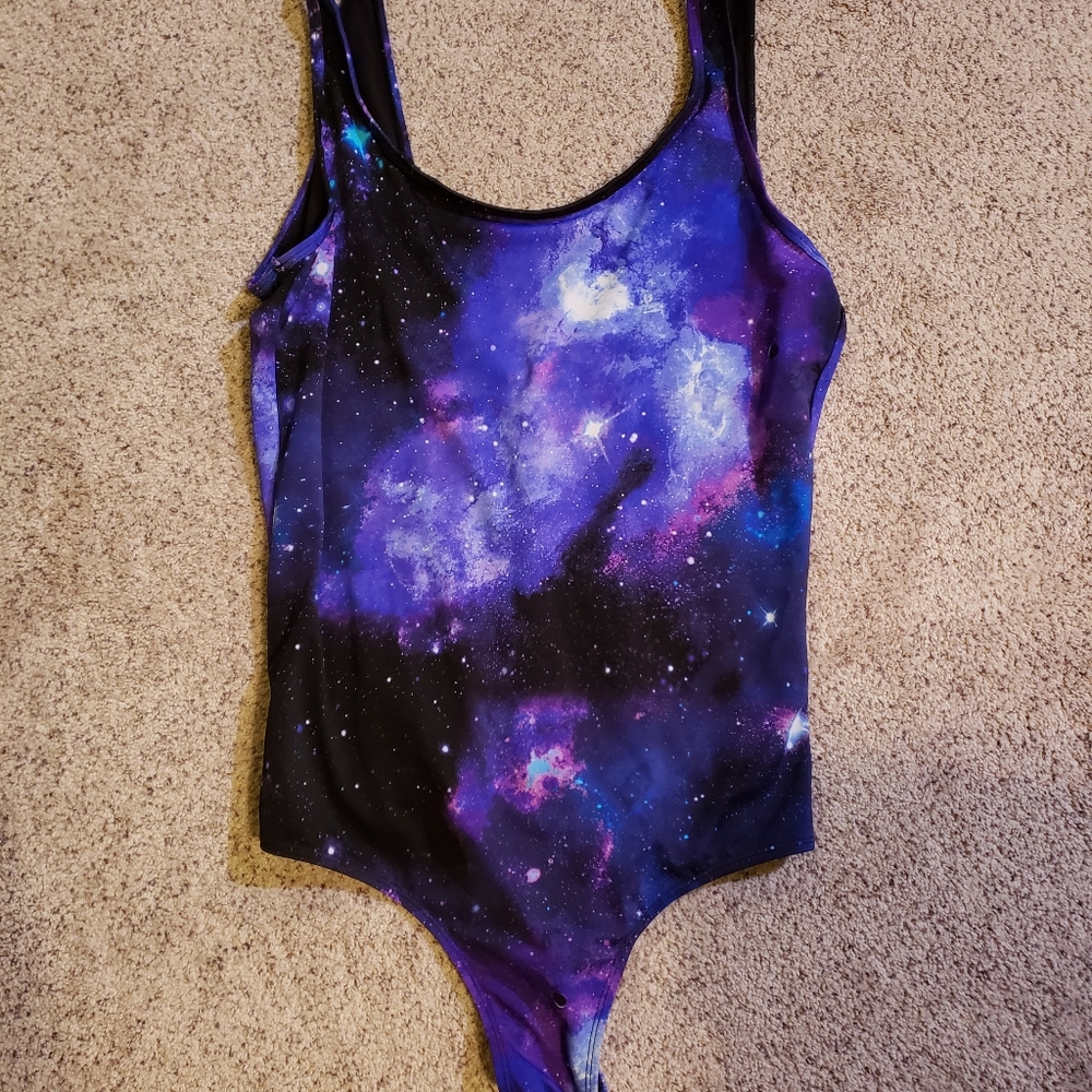 Galaxy Swimsuit Plus Size